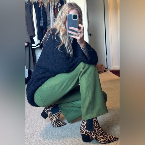 ALDO Pony Hair Leopard Cheetah Print Slip On Ankle Boots - Picture 11 of 15